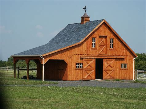 small barn plans free